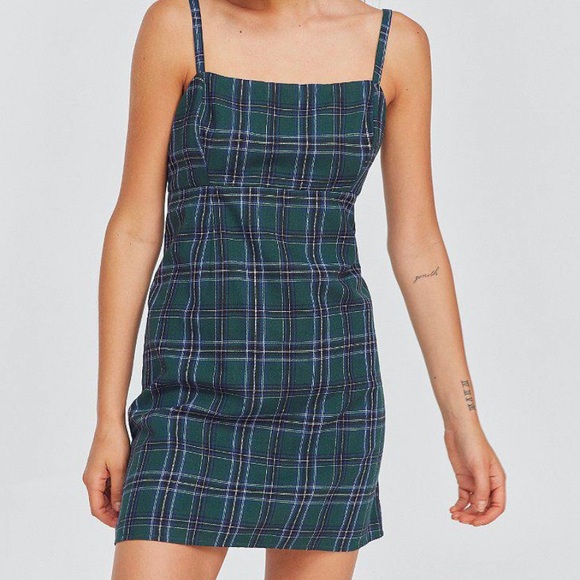 Urban Outfitters Plaid Tartan Dress 